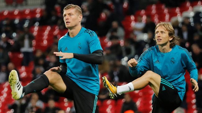 Modric y Kroos