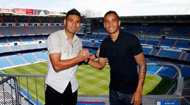 Danilo y Casemiro