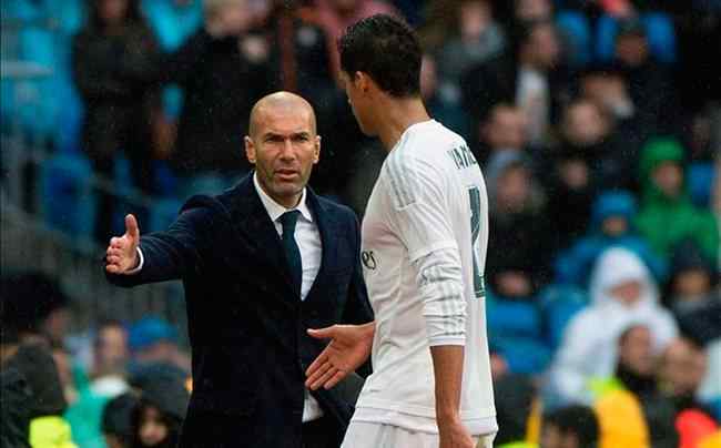 Zidane y Varane
