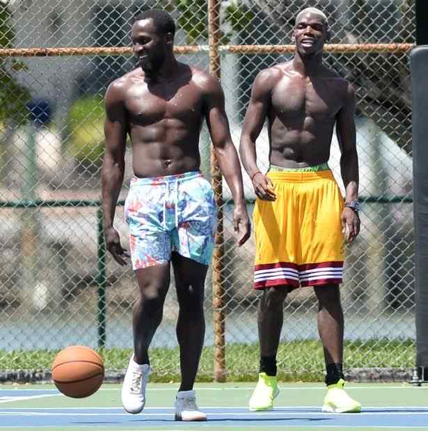 Pogba y Lukaku
