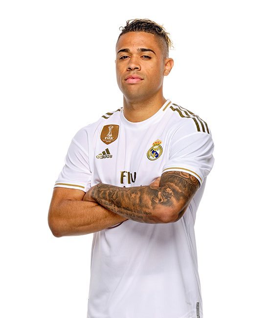 Mariano Díaz, con la camiseta del Real Madrid