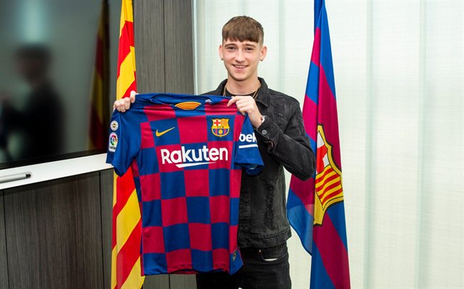 Louie Barry, recién firmado por el Barça
