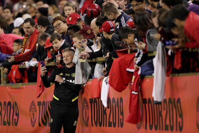 El entrenador del Manchester United