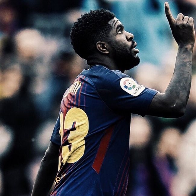 Umtiti, con el Barça