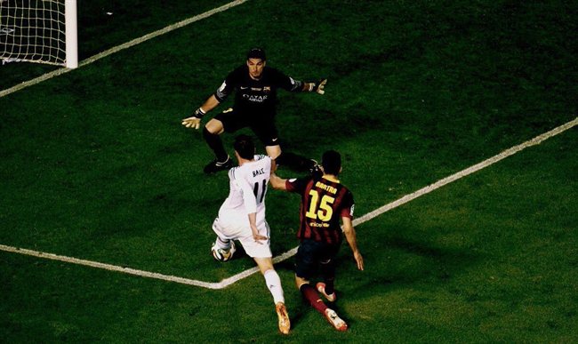 Bale, en la Final de la Copa