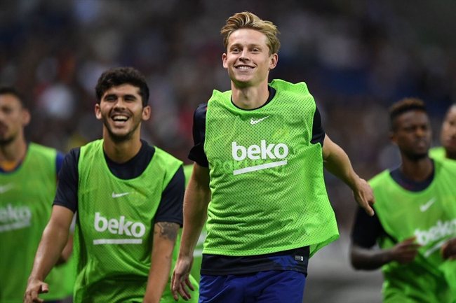 De Jong, con el Barça