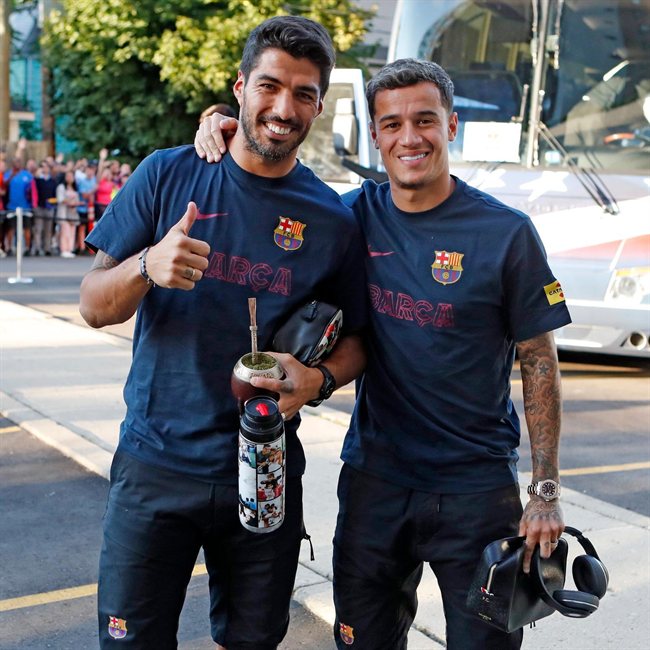 Suárez y Coutinho, en pretemporada