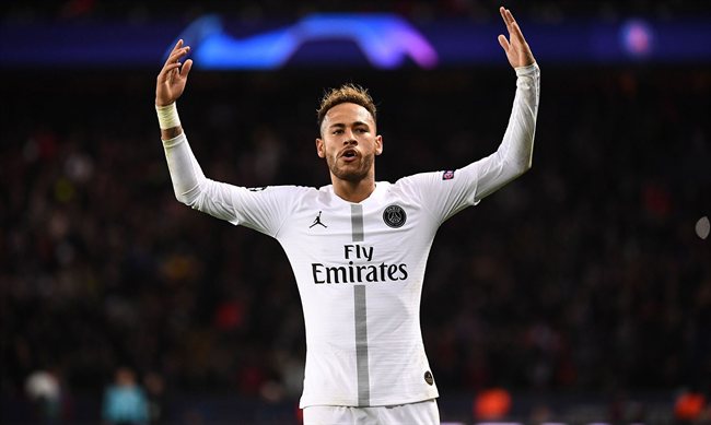 Neymar, con el PSG