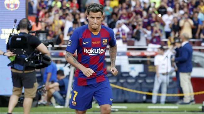 Coutinho, con el Barça