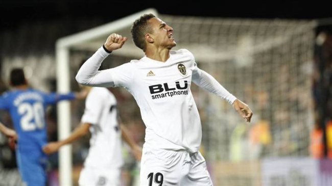 Rodrigo Moreno, delantero aún del Valencia