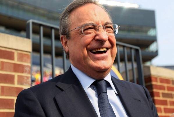 Florentino Pérez, presidente del Real Madrid