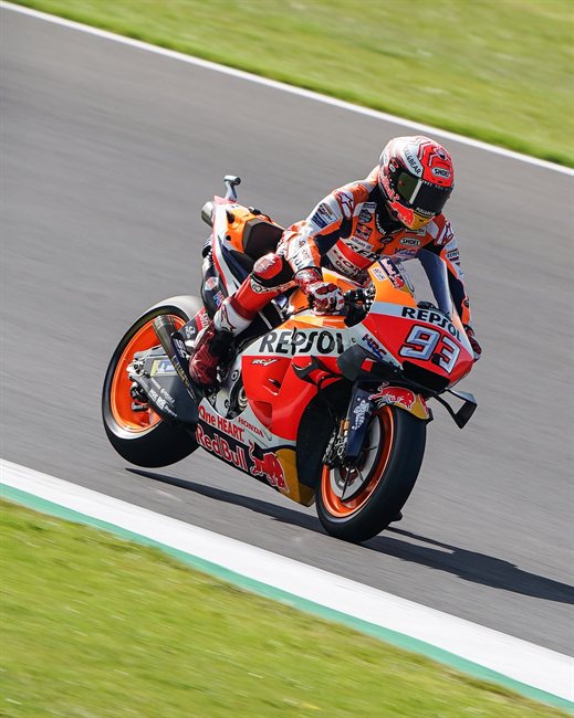 Marc Márquez, en carrera