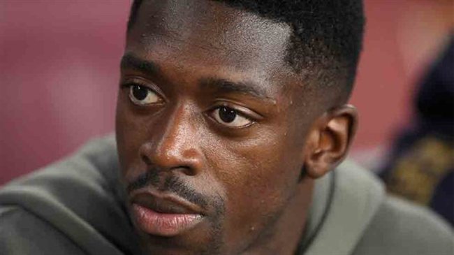 Ousmane Dembelé, en un partido