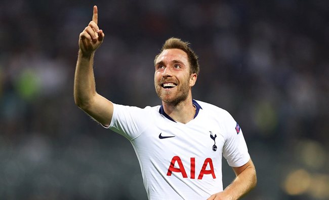 Christian Eriksen, en el Tottenham