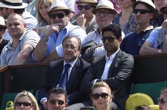 Florentino y Al Khelaifi 