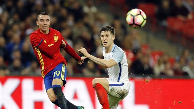 Iago Aspas, con España