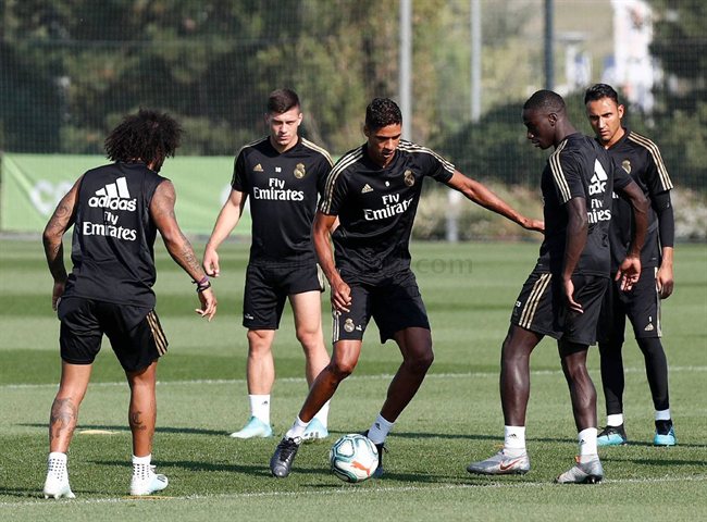 Entrenamiento del Real Madrid