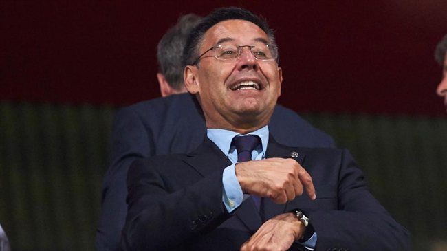 El presindente del Barça