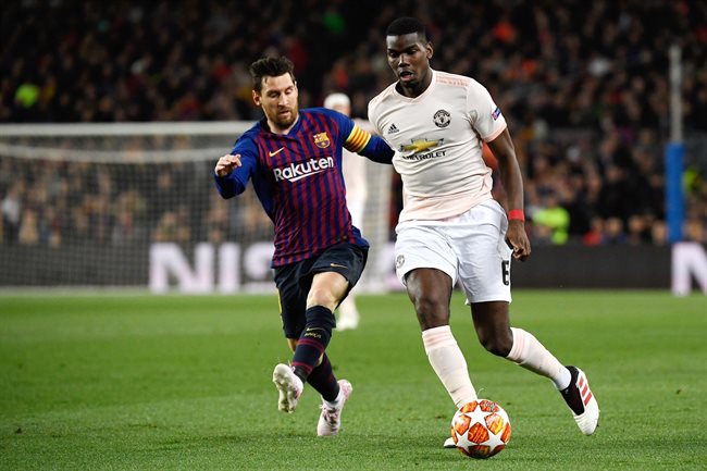 Messi y Paul Pogba