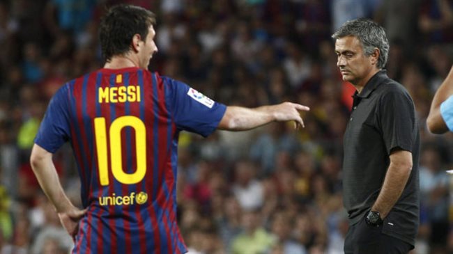 Leo Messi y Mou