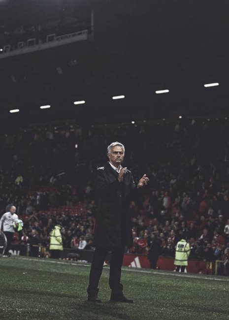 José Mourinho, en el United