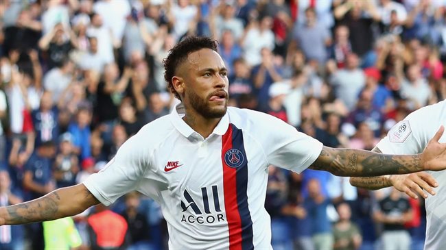 Neymar, con el PSG