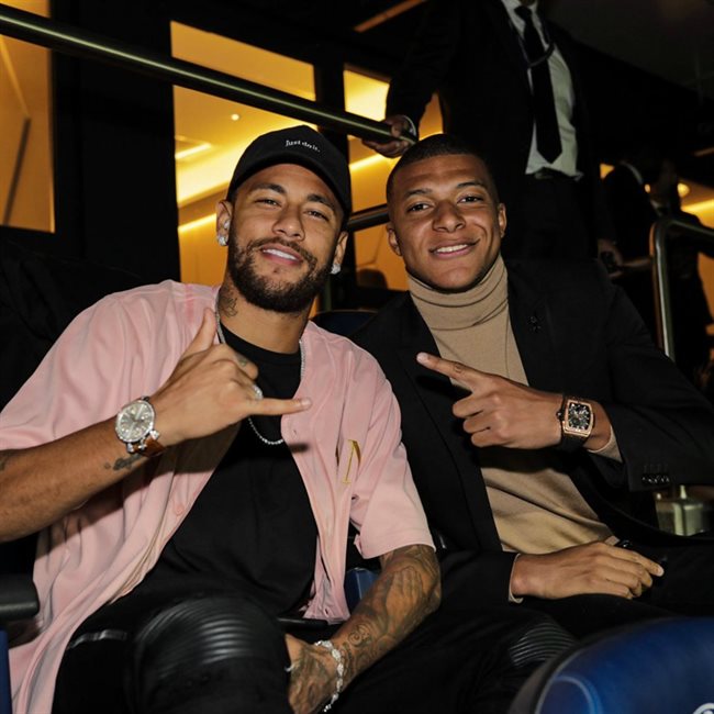 Neymar y Kylian