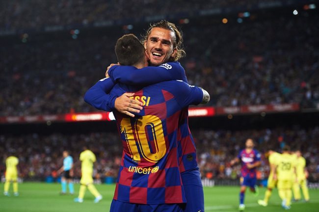 Messi y Griezmann