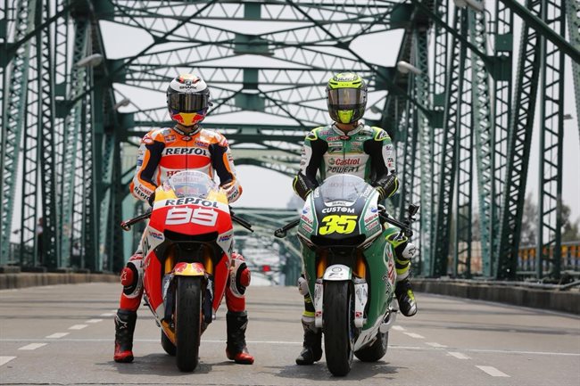 Lorenzo y Crutchlow