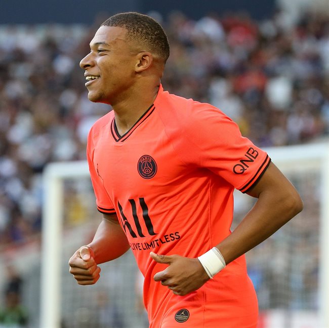 Kylian Mbappé, con el PSG
