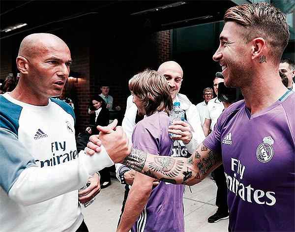 Zidane y Ramos