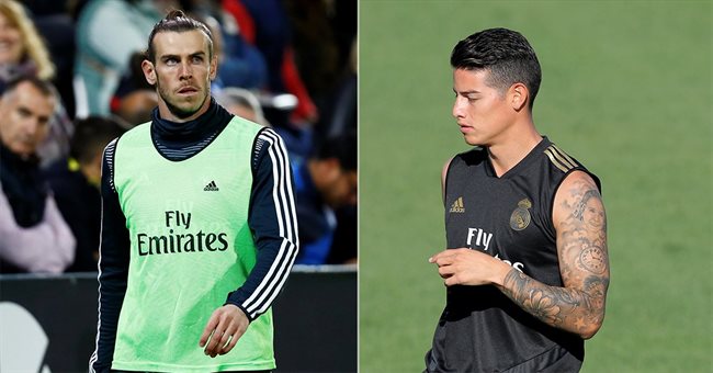 Gareth Bale y James Rodríguez