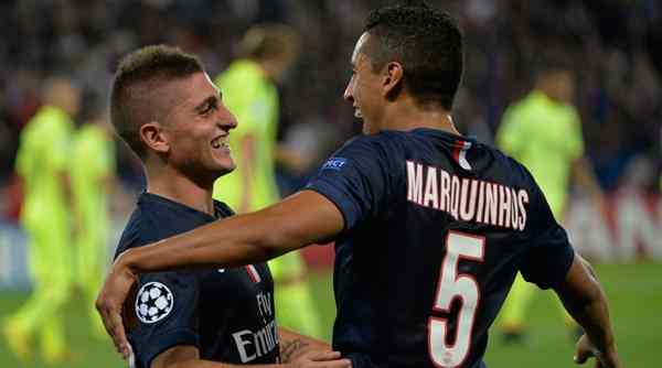Verratti y Marquinhos