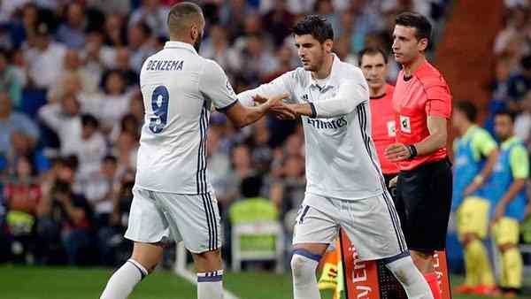 Morata y Benzema