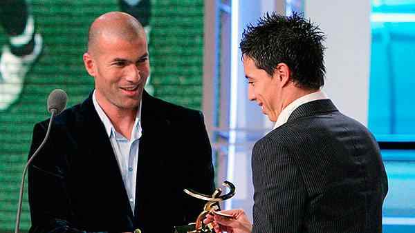 Nasri y Zidane