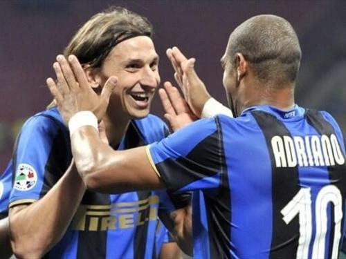 Ibra y Adriano