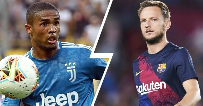 Douglas Costa y Rakitic