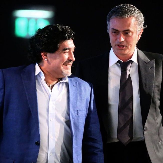 Maradona y Mou