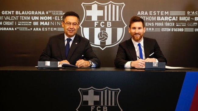 Bartomeu y Messi