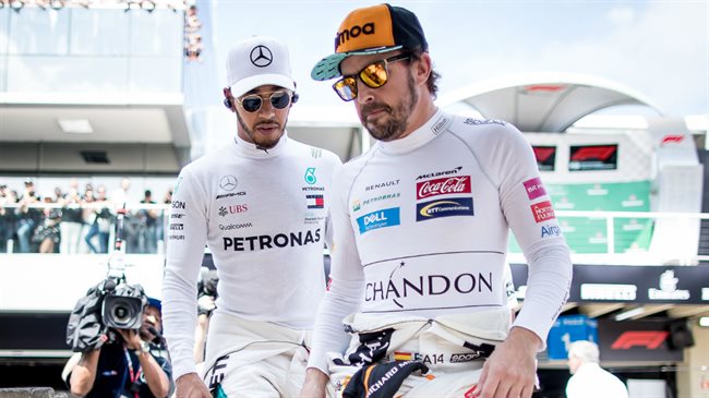 Alonso y Hamilton