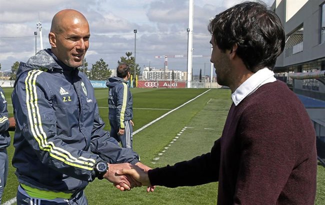 Zidane y Raul
