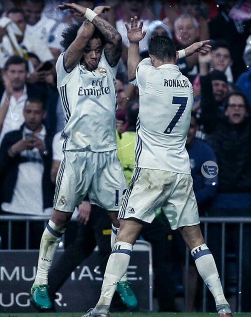 Marcelo y Cristiano