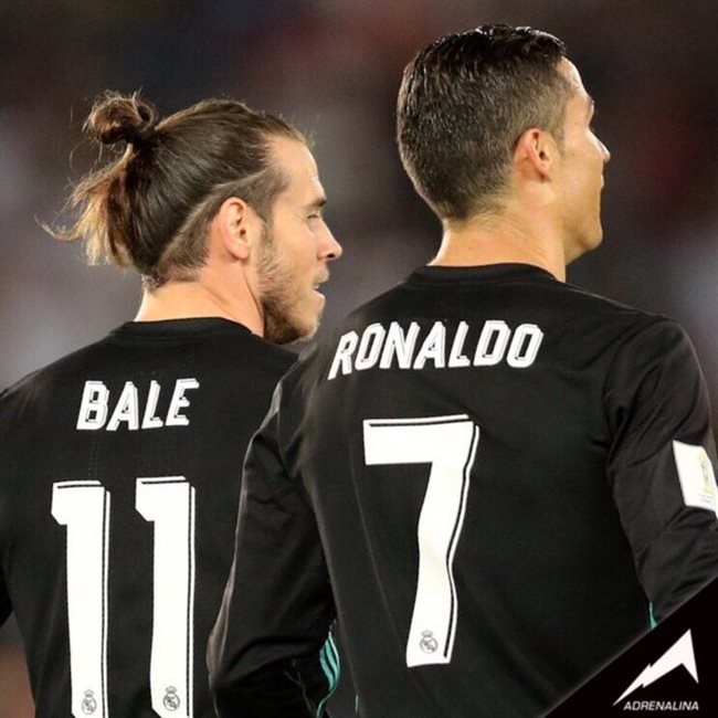 Bale y Cristiano