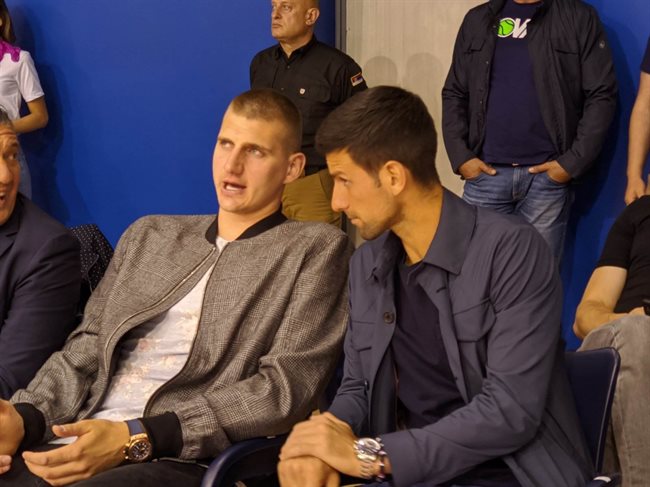 Jokic y Djokovic