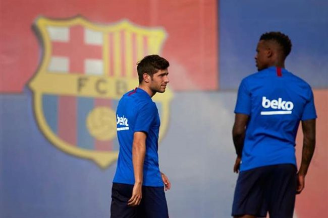 Semedo y Sergi Roberto