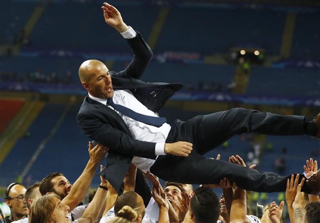 Zidane, campeón de liga