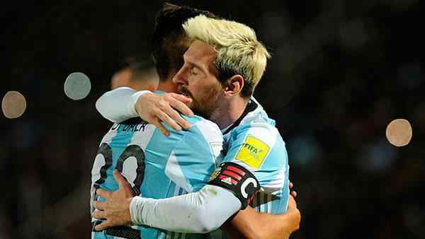 Messi y Dybala