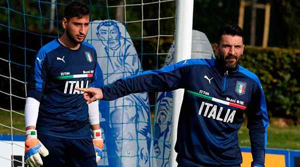 Buffon y Donnarumma