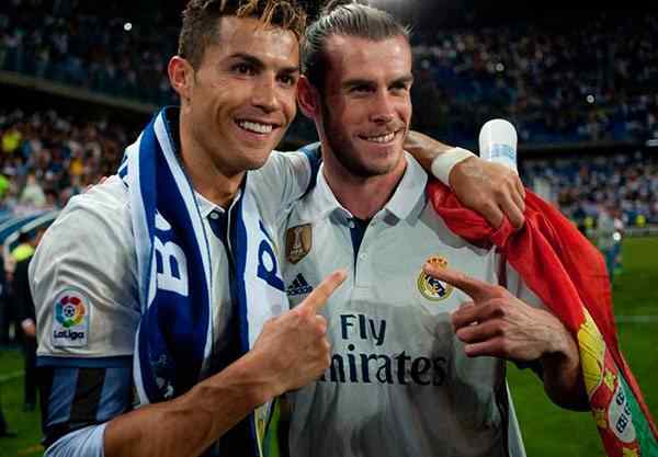 Bale y Cristiano
