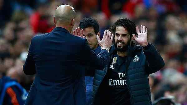Isco_zidane